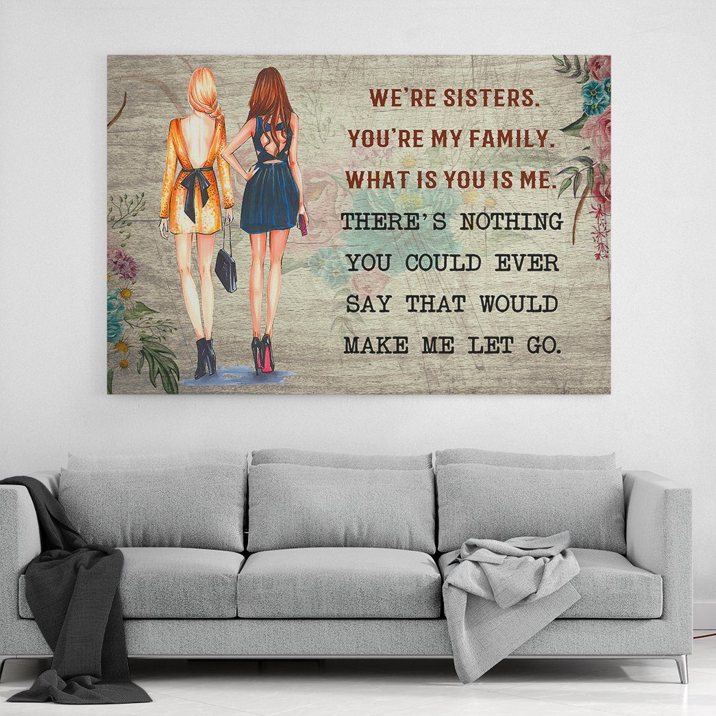 Gearhuman 3D We Are Sisters Canvas GB04034 Canvas