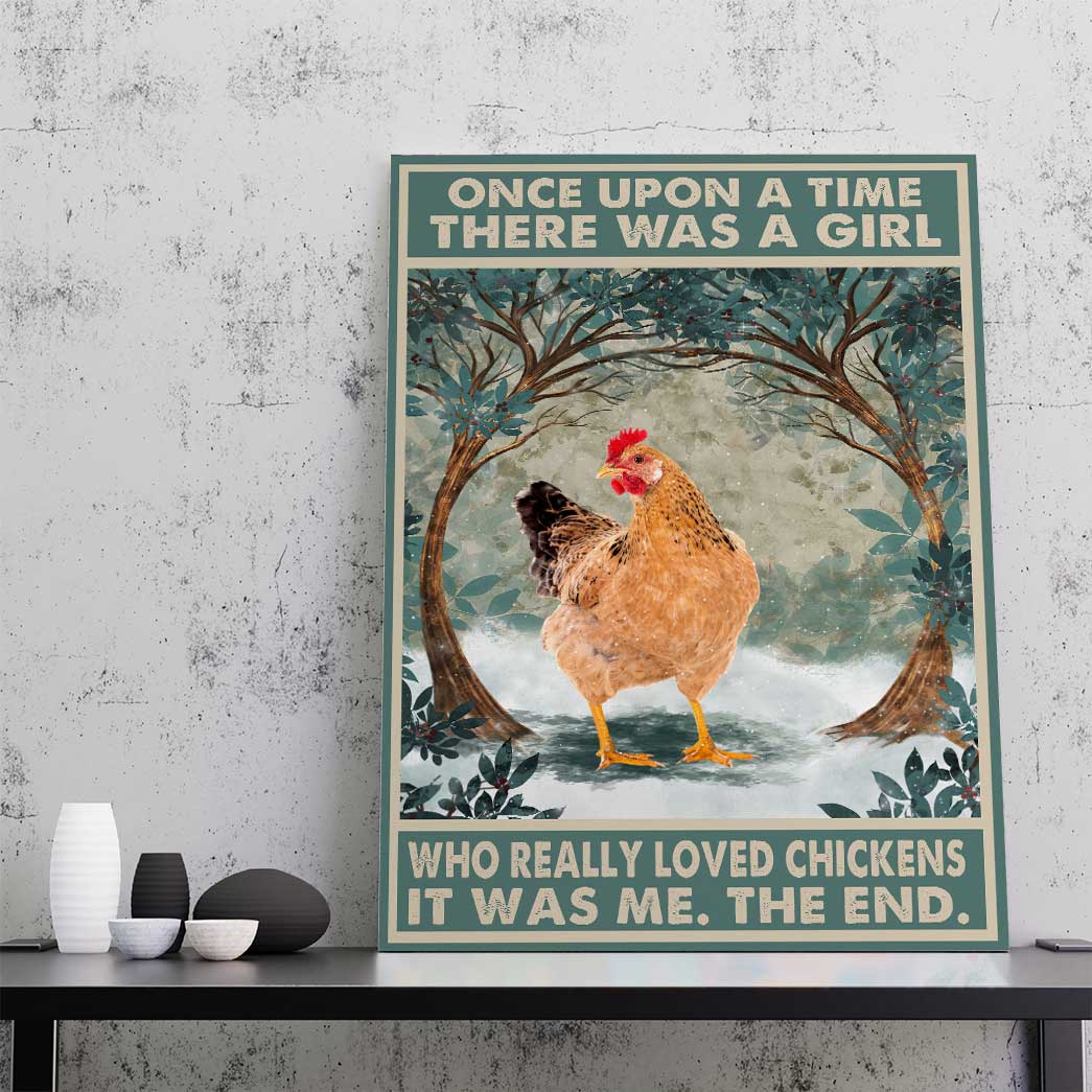 Gearhuman 3D Who Really Loved Chicken Canvas GB220224 Canvas