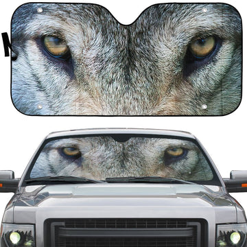 Gearhuman 3D Wolf Eyes Car Sunshade