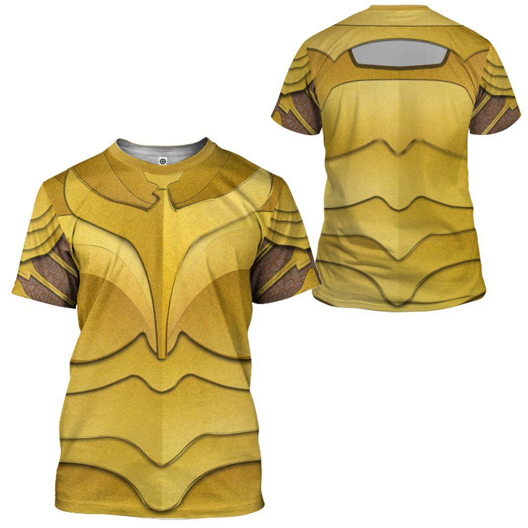 Gearhuman 3D Wonder Woman Custom Tshirt Apparel GL240820 3D T-shirt 