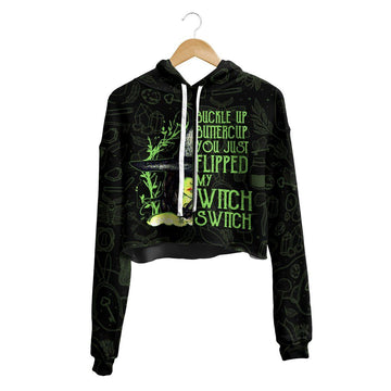 Gearhuman 3D You Just Flipped My Witch Switch Custom Crop Hoodie GV02103 Crop Hoodie Crop Hoodie S 