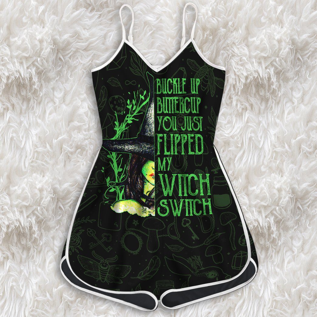 Gearhuman 3D You Just Flipped My Witch Switch Custom Rompers GV02102 Rompers 