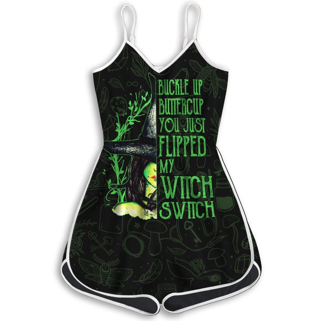 Gearhuman 3D You Just Flipped My Witch Switch Custom Rompers GV02102 Rompers Rompers S 