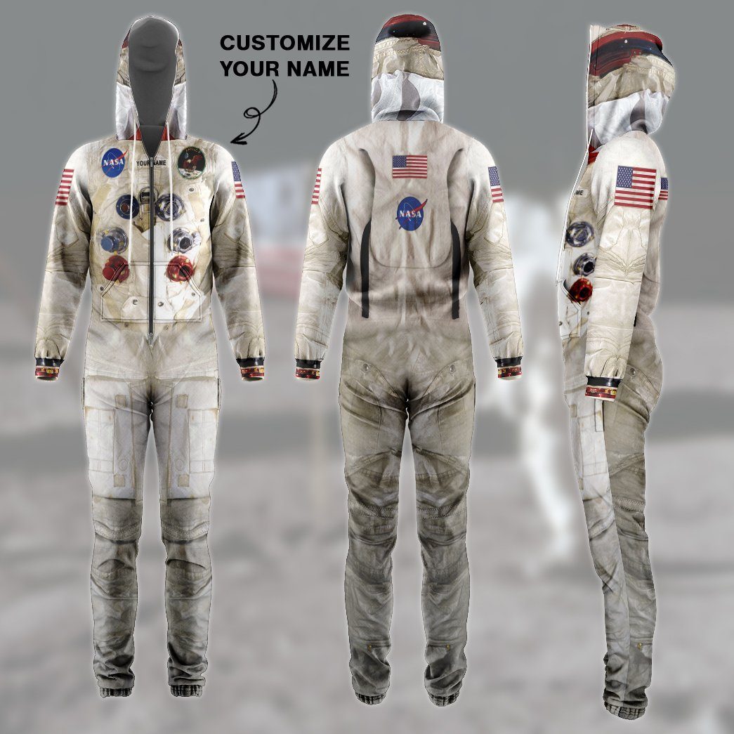 Gearhuman [50th Anniversary] 3D Custom Name Armstrong Spacesuit Jumpsuit GV260131 Jumpsuit