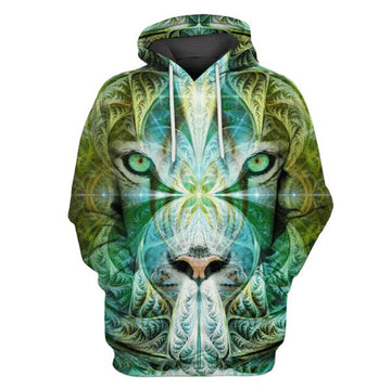 Gearhuman Copy of 3D King Tiger Hoodies - T-Shirts Apparel PET110162 3D Custom Fleece Hoodies Hoodie S 