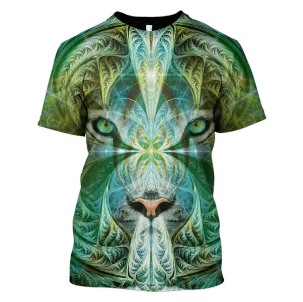Gearhuman Copy of 3D King Tiger Hoodies - T-Shirts Apparel PET110162 3D Custom Fleece Hoodies T-Shirt S 