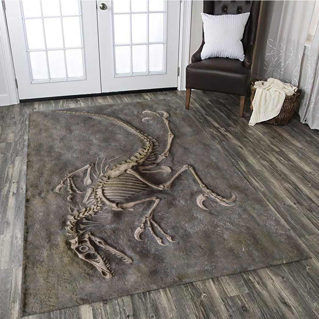 Gearhuman Dinosaur Fossil Carpet ZK3006217 Square Carpet 