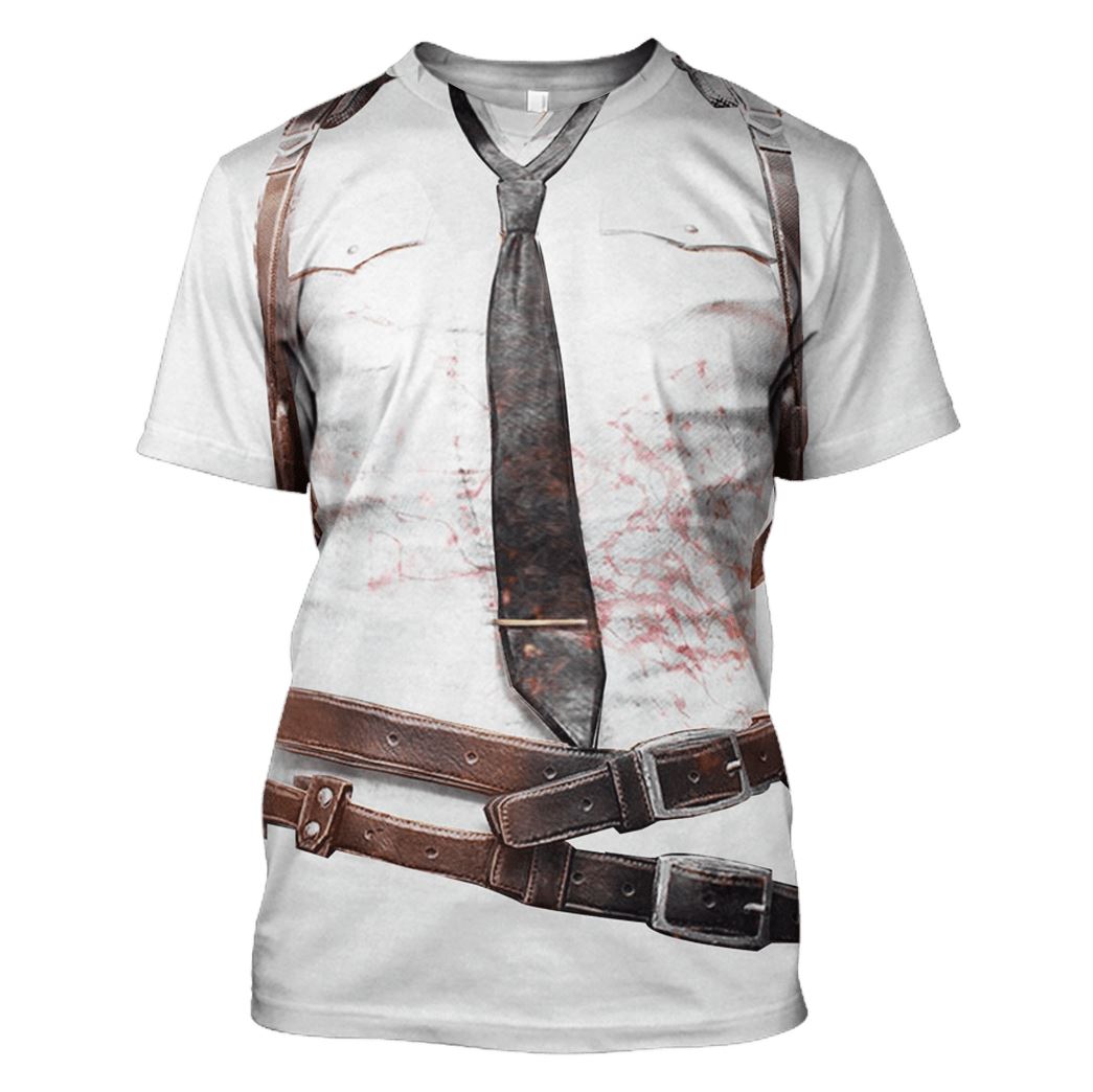 Gearhuman PlayerUnknown's Battlegrounds PUBG T-Shirts GAM101104 3D Custom Fleece Hoodies T-Shirt S 