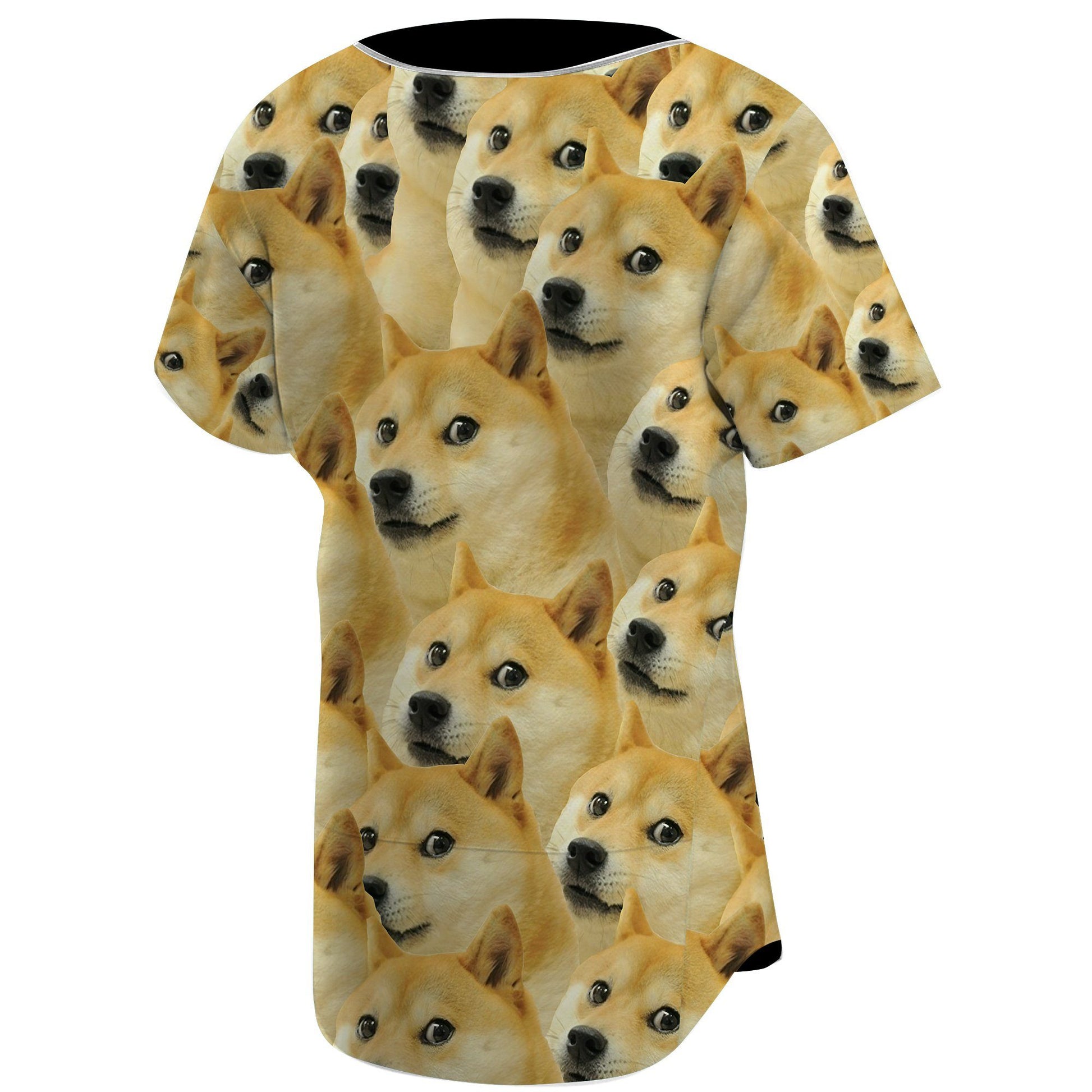 Gearhumans 3D A Lot Of Doges Custom Jersey Shirt GO01072116 Jersey Shirt 
