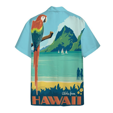 Gearhumans 3D Aloha From Hawaii Custom Hawaii Shirt