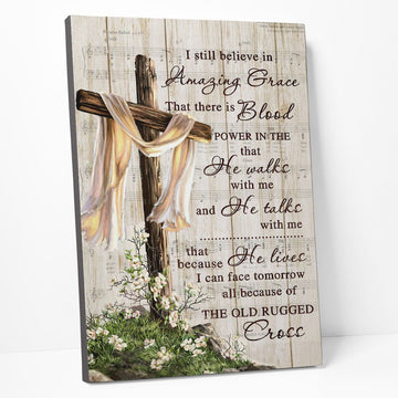 Gearhumans 3D Amazing Grace Custom Canvas