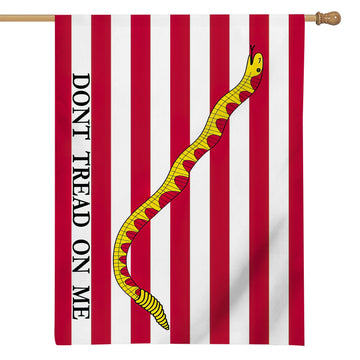 Gearhumans 3D American Dont Tread On Me Custom Flag