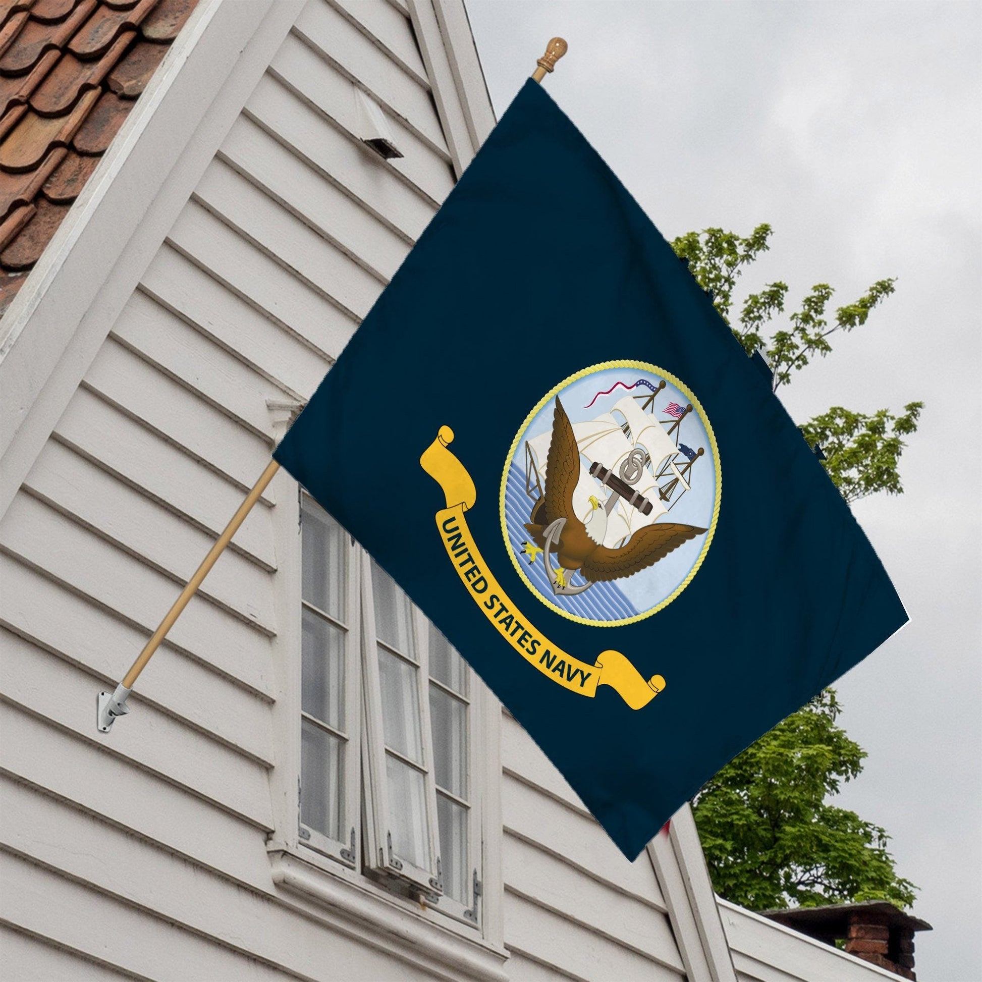 Gearhumans 3D American US Navy Custom Flag GW25062119 House Flag 