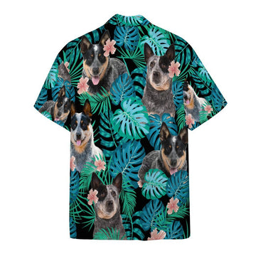 Gearhumans 3D Australian Cattle Dog Summer Custom Short Sleeve Shirt