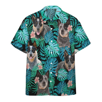 Gearhumans 3D Australian Cattle Dog Summer Custom Short Sleeve Shirt