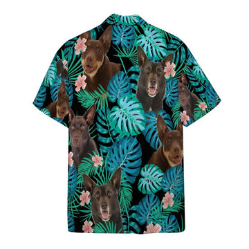 Gearhumans 3D Australian Kelpie Dog Summer Custom Short Sleeve Shirt