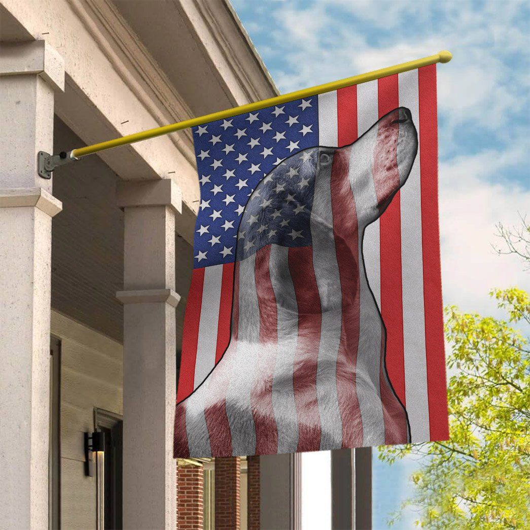 Gearhumans 3D Beagle Dog Custom House Flag GS2005213 House Flag 