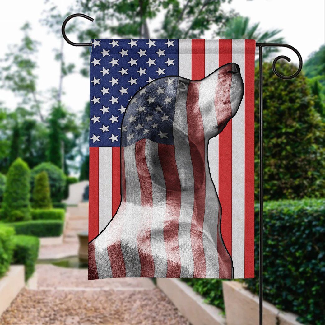 Gearhumans 3D Beagle Dog Custom House Flag GS2005213 House Flag 