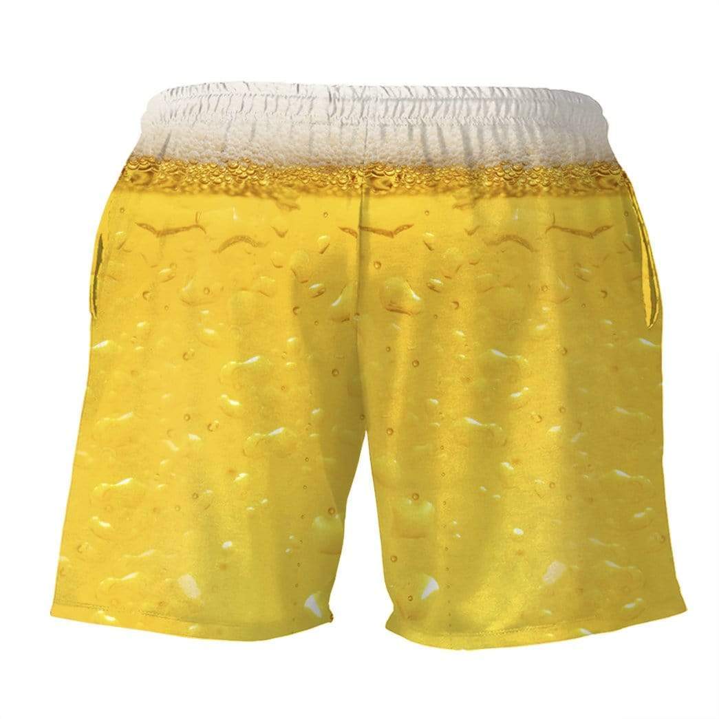 Gearhumans 3D Beer Custom Beach Shorts GS29065 Men Shorts 