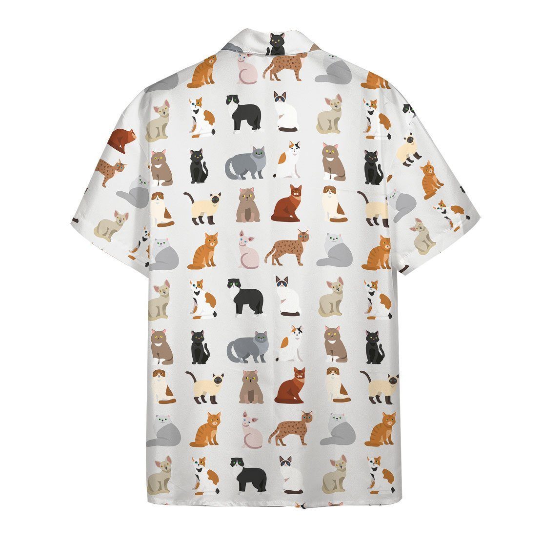 Gearhumans 3D Best Cat Dad Ever Hawaii Shirt ZK0705212 Hawai Shirt 