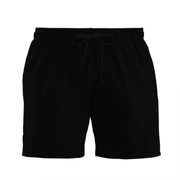 Gearhumans 3D Black Custom Shorts