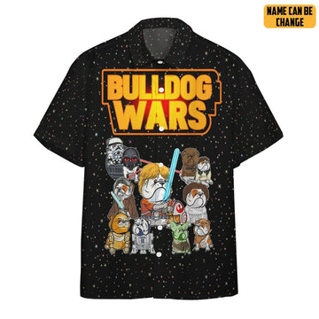 Gearhumans 3D Bulldogs Wars Custom Hawaii Shirt