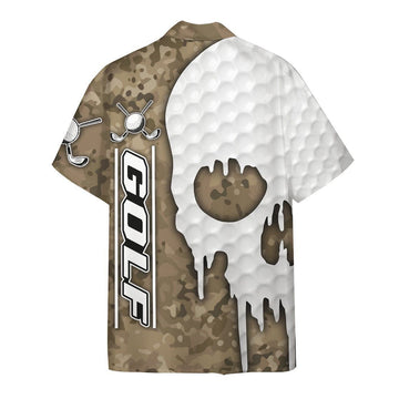 Gearhumans 3D Camo Golf Hawaii Shirt