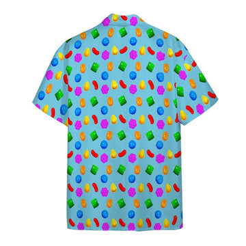 Gearhumans 3D Candy Crush Saga Custom Hawaii Shirt