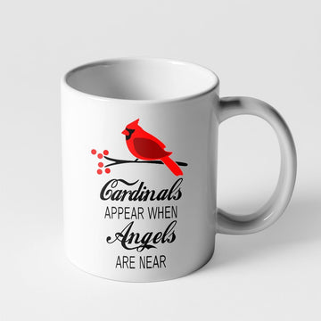 Gearhumans 3D Cardinals Appear When Angels Are Near Mug