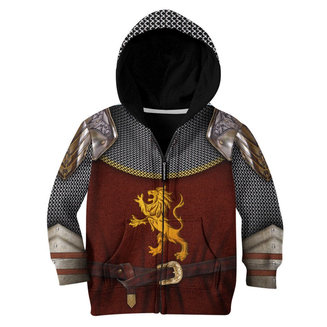 Gearhumans 3D Chronicles Of Narnia Custom Kid Tshirt Hoodie Apparel GW14052117 Kid 3D Apparel Kid Zip Hoodie XS 