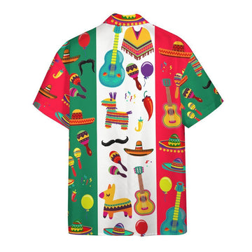 Gearhumans 3D Cinco De Mayo Hawaii shirt