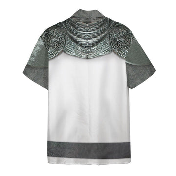 Gearhumans 3D Crusader Knight Armour Hawaii Shirt