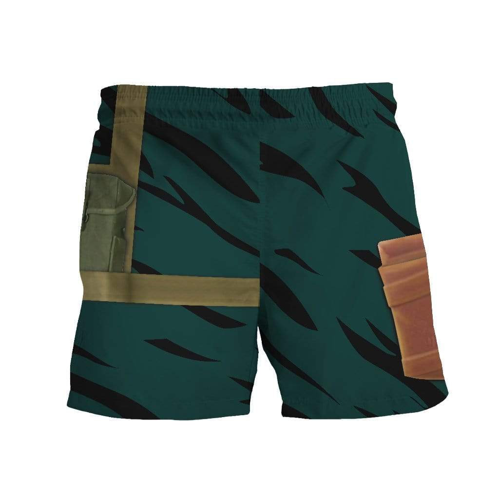 Gearhumans 3D Custom Beach Shorts Cosplay Small Soldiers Commando Elite GA05034 Men Shorts 
