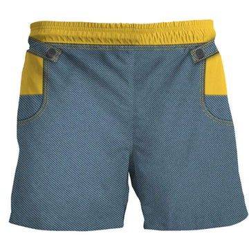 Gearhumans 3D Custom Beach Shorts Minions