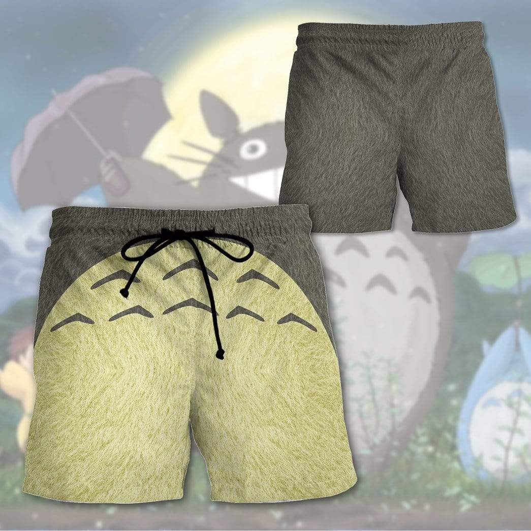 Gearhumans 3D Custom Beach Shorts Totoro GA25035 Men Shorts 