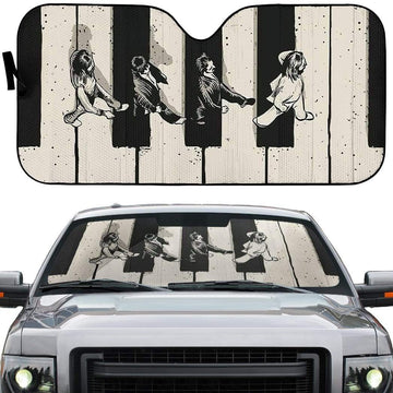 Gearhumans 3D Custom Car Auto Sunshade Abbey