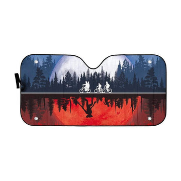 Gearhumans 3D Custom Car Auto Sunshade Stranger Movie