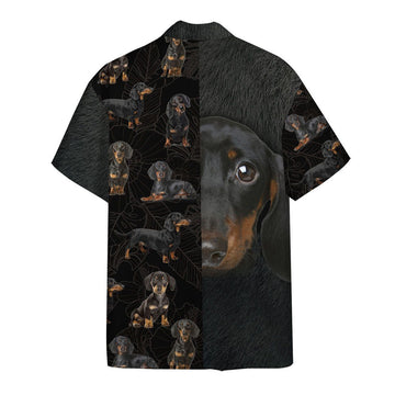 Gearhumans 3D Dachshund Hawaii Shirt