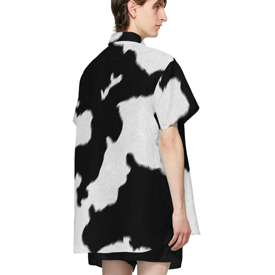 Gearhumans 3D Dairy Cow Hawaii Shirt ZK2505218 Hawai Shirt 