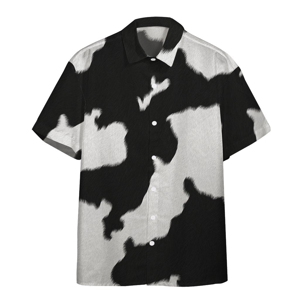 Gearhumans 3D Dairy Cow Hawaii Shirt ZK2505218 Hawai Shirt Short Sleeve Shirt S 