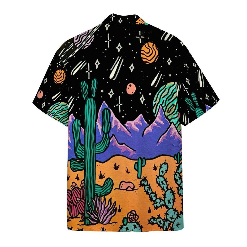 Gearhumans 3D Desert Night Hawaii Shirt ZC130410 Hawai Shirt 