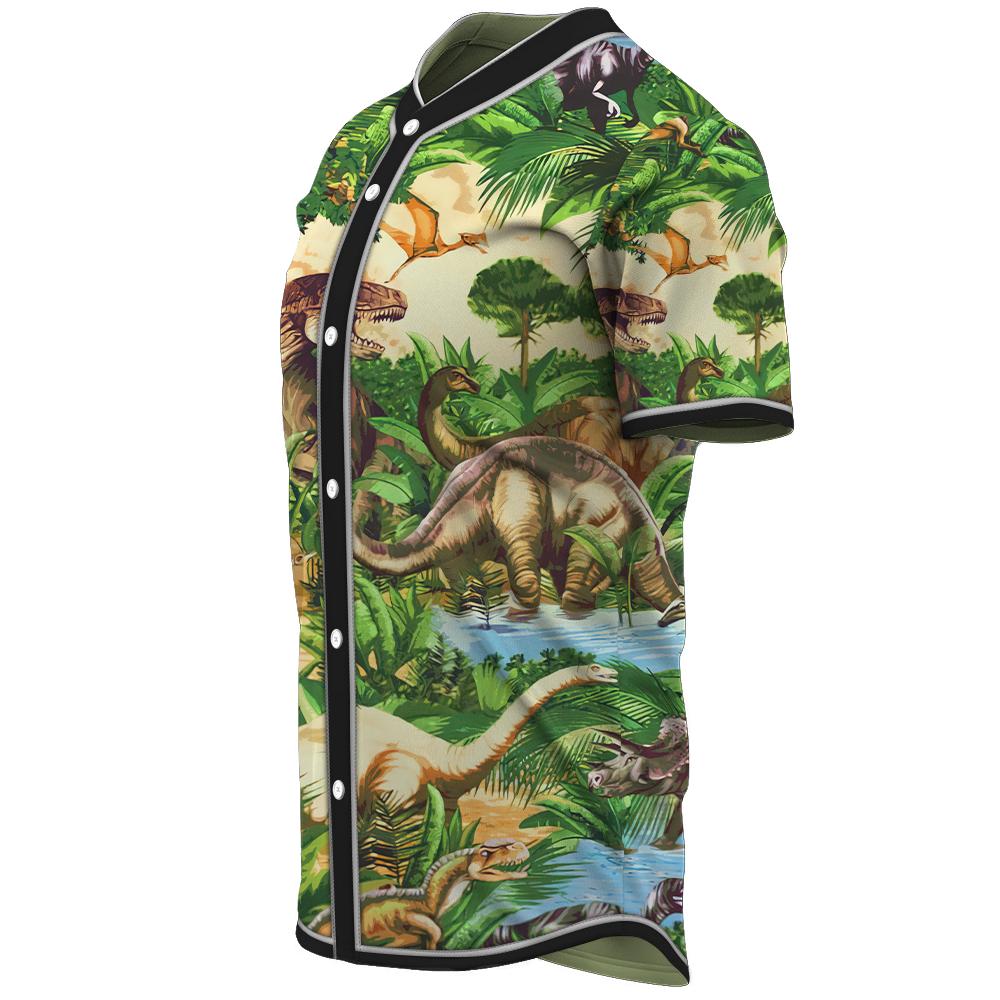 Gearhumans 3D Dinosaur World Custom Jersey Shirt