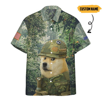 Gearhumans 3D Do You See US Vietnam War Marine Doge In The Jungle Custom Tshirt Hoodie Apparel GO01062111 Hawai Shirt Short Sleeve Shirt S 