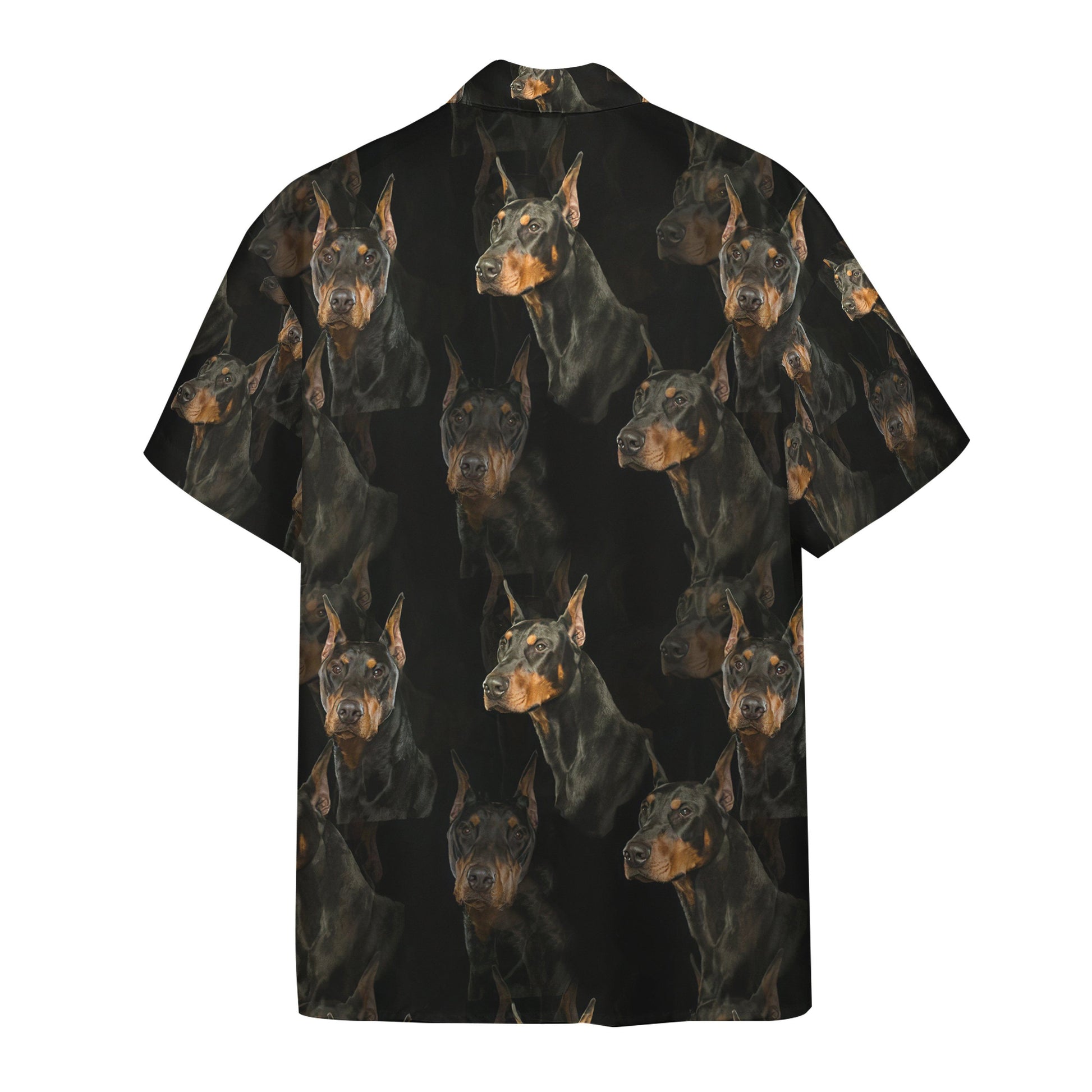 Gearhumans 3D Doberman Dogs Custom Hawaii Shirt GO11052111 Hawai Shirt 