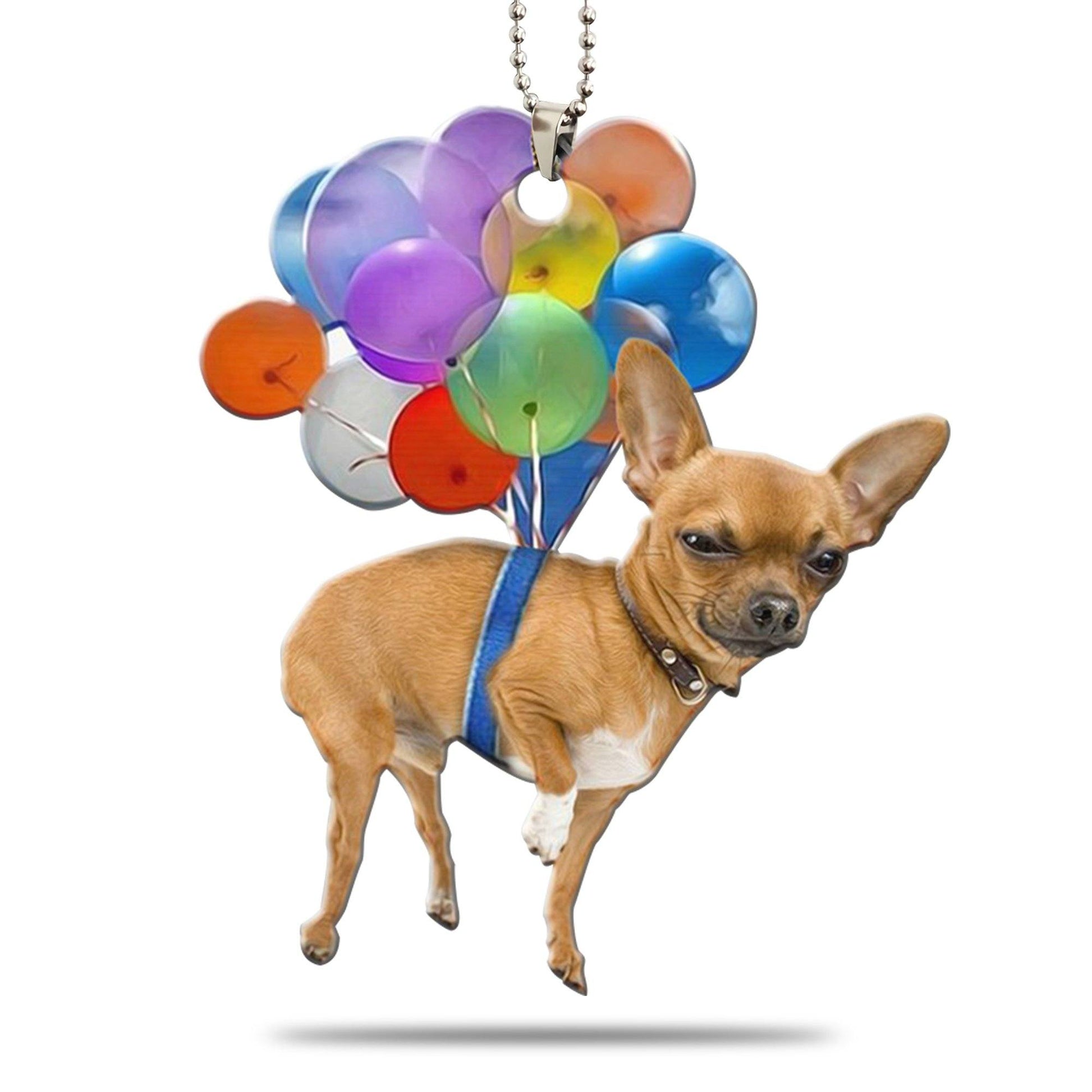 Gearhumans 3D Dog Balloon Car Hanging GJ31052101 Car Hanging Car Hanging/1 Pack 