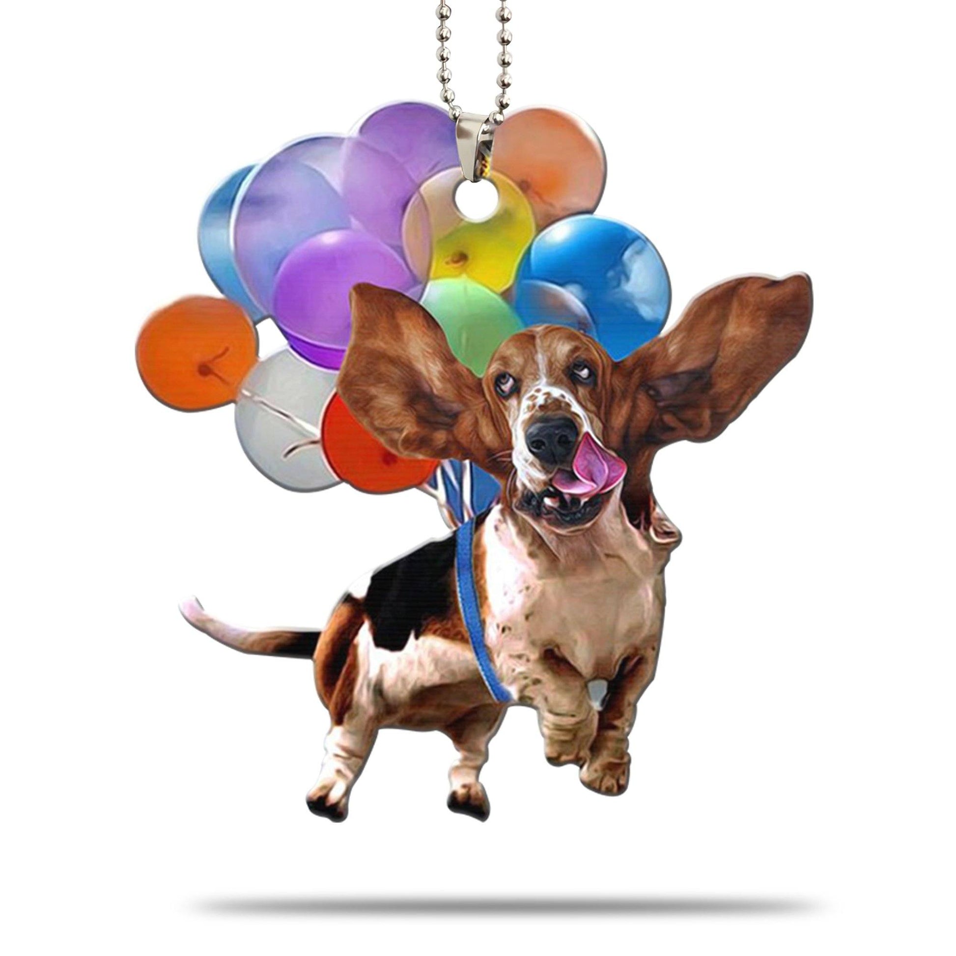 Gearhumans 3D Dog Balloon Car Hanging GJ31052104 Car Hanging Car Hanging/1 Pack 