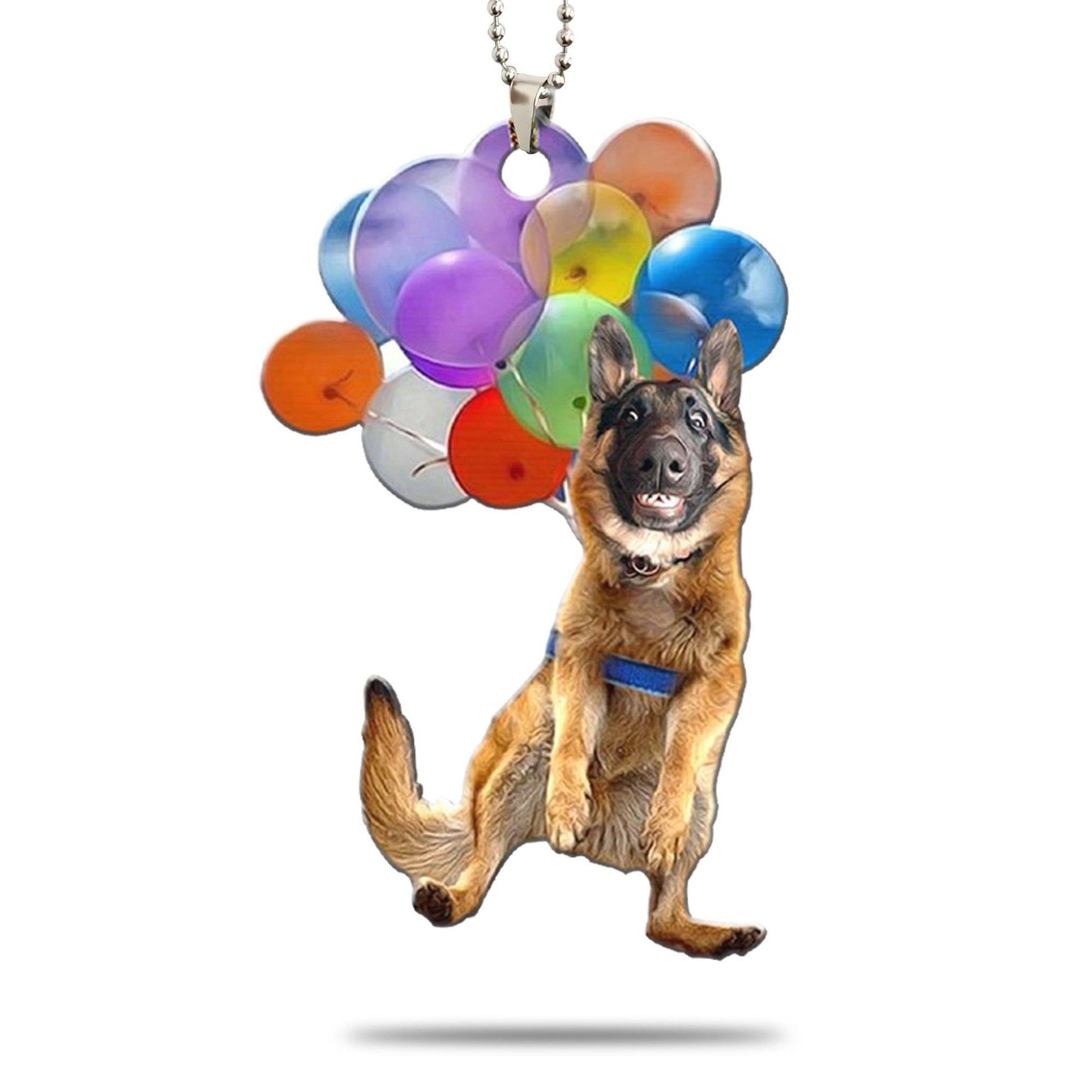 Gearhumans 3D Dog Balloon Car Hanging GJ31052105 Car Hanging Car Hanging/1 Pack 