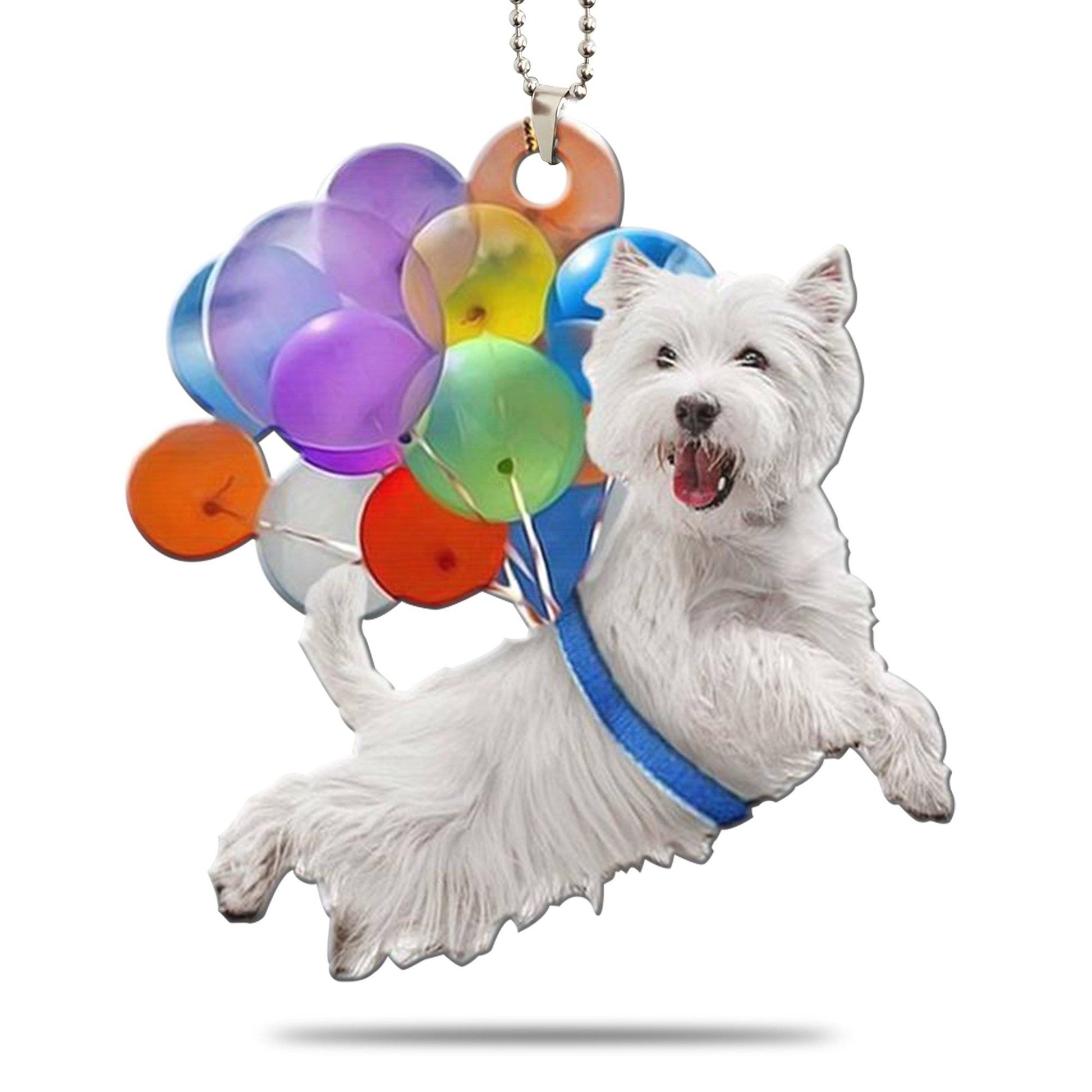 Gearhumans 3D Dog Balloon Car Hanging GJ31052107 Car Hanging Car Hanging/1 Pack 