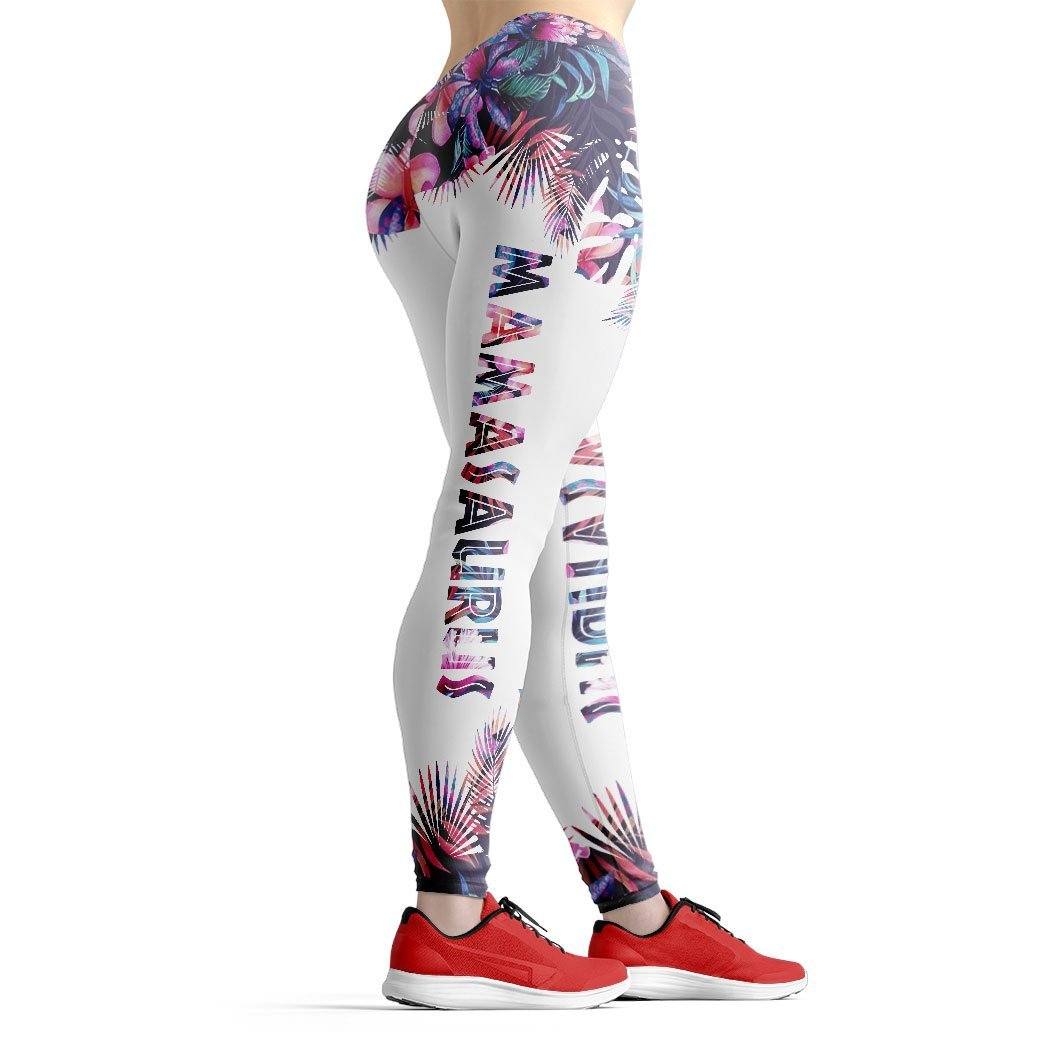Gearhumans 3D Dont Mess With Mamasaurus Mothers Day Gift Custom Tshirt Hoodie Hollow Leggings Apparel GW230310 3D Apparel