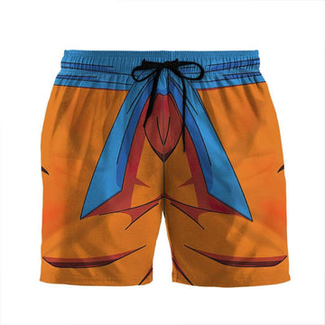 Gearhumans 3D Dragon Ball Custom Beach Shorts Men GS28074 Men Shorts Men Shorts S